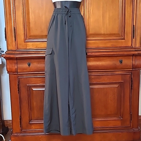 Silky Stretch Wide Leg Pants - Picture 2 of 2